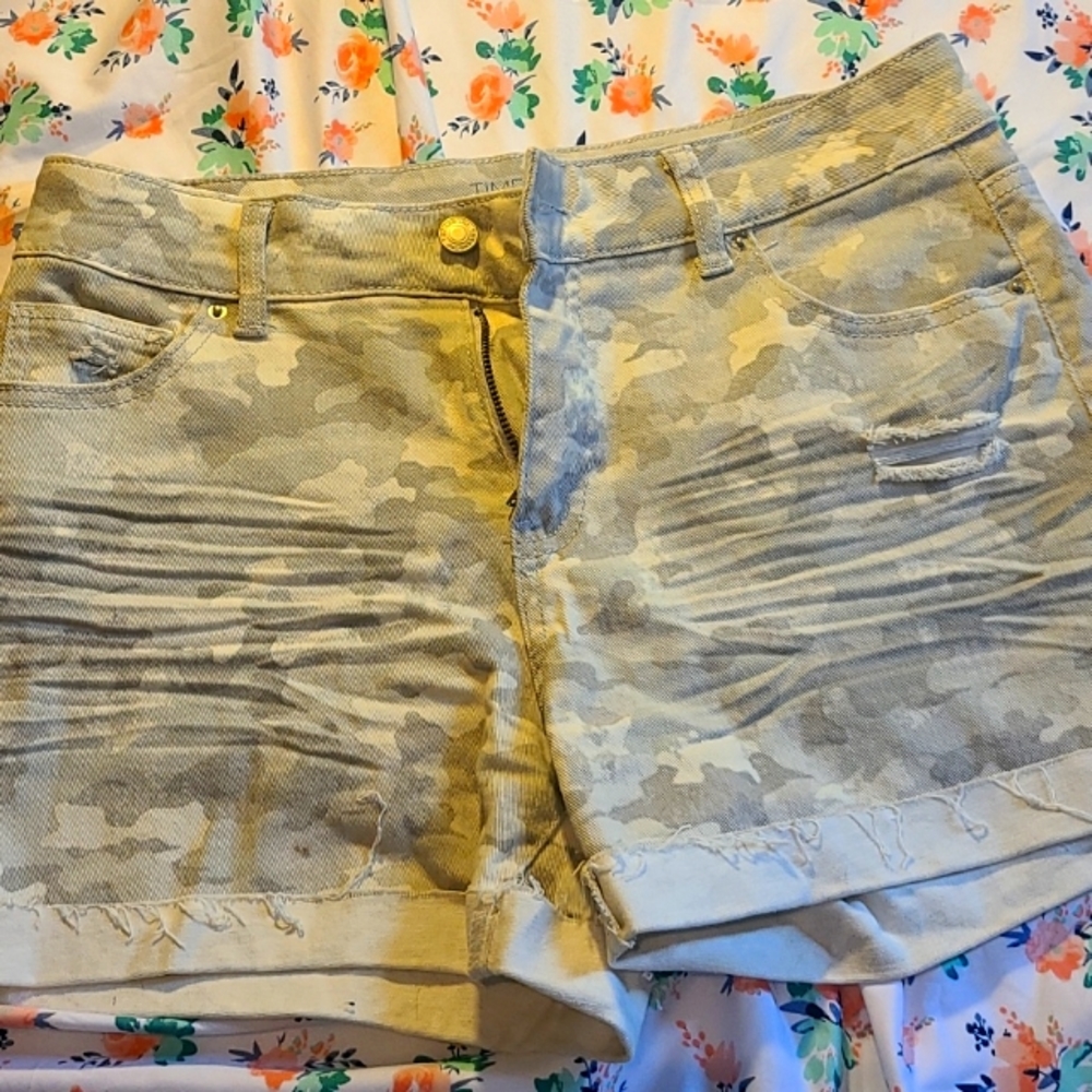 Time Tru Mid-Rise size 10  grey shirts